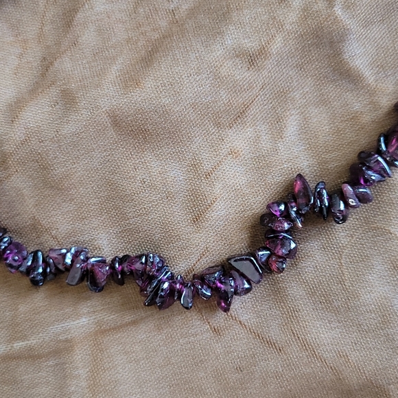Burgundy Necklace - Picture 2 of 4